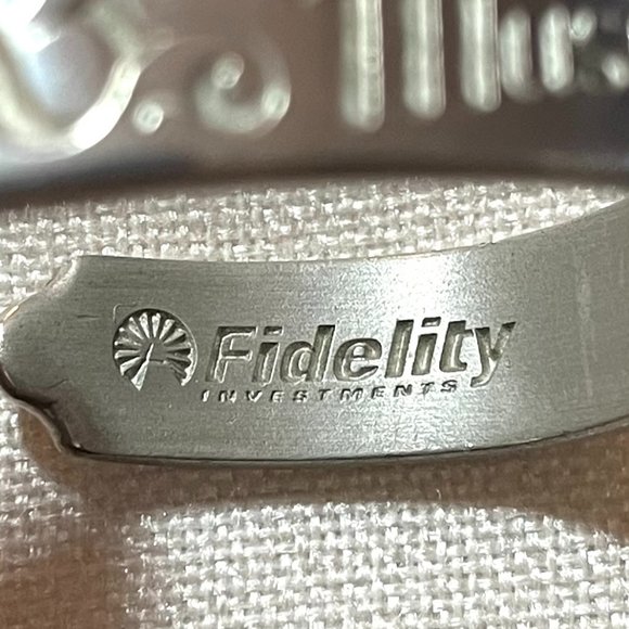 Paul McCartney Fidelity Investment  Music Lives Pewter Cuff Bracelet NWOB - Picture 4 of 7